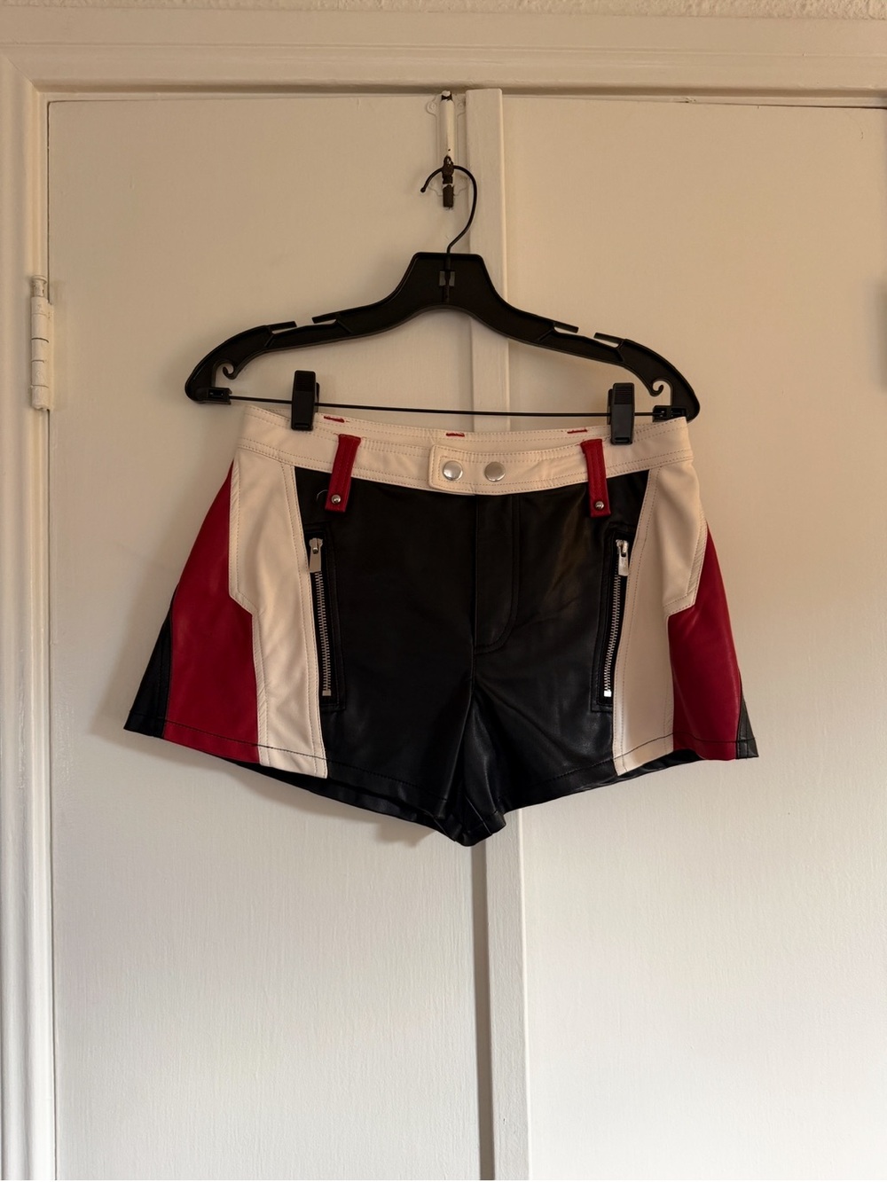 We The Free Photo Finish Vegan Moto Shorts - 2